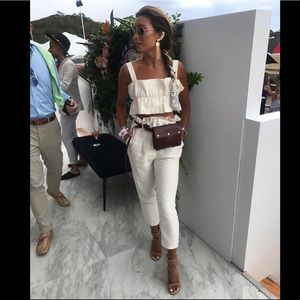 Steele Aster white top and pants set